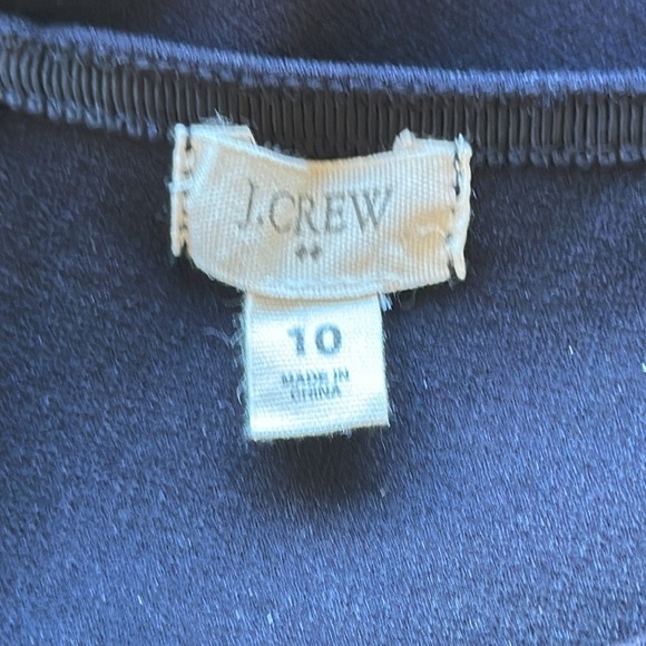 J. Crew short sleeve little black dress, size 10 - Picture 7 of 9